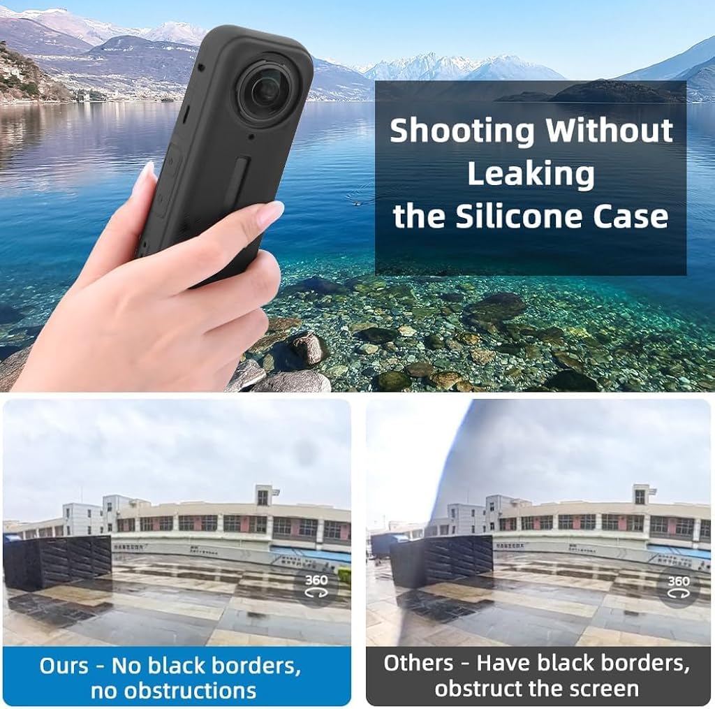 ZORBES® Silicone Protective Case and Lens Cover Combo for Insta 360 X4, Anti-Scratch, Anti-Slip Snug-Fit Skin and Removable Lens Cap for DIY, Journaling, Scrapbooking, Crafts, Planners ZORBES® Silicone Protective Case and Lens Cover Combo for Insta 360 X4, Anti-Scratch, Anti-Slip Snug-Fit Skin and Removable Lens Cap for DIY, Journaling, Scrapbooking, Crafts, Planners